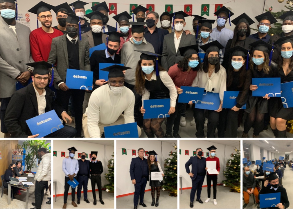 La promo 2021 diplômée à Paris et à Lyon !